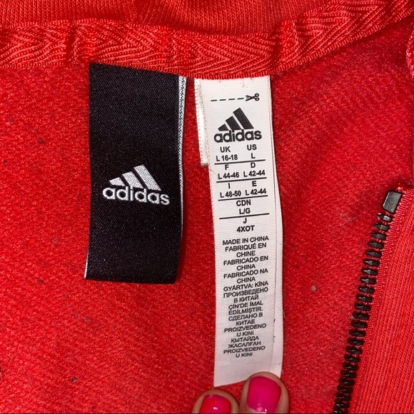 adidas Linear Zip Through Hoodie - Picture 3 of 6
